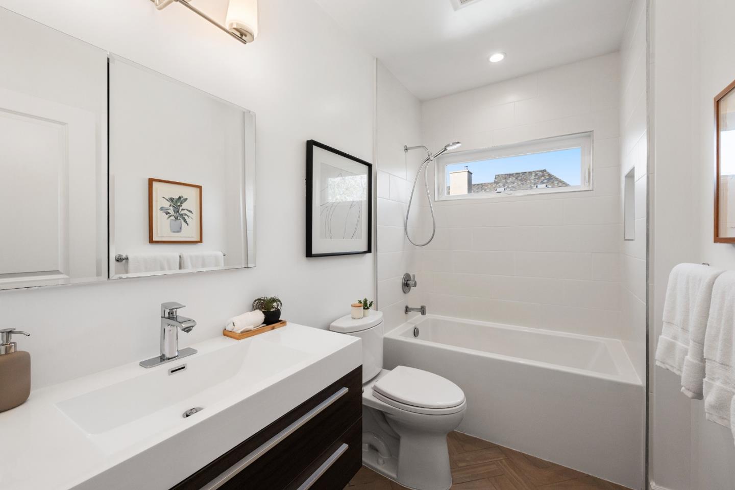 260 Willow Avenue Millbrae, CA 94030 - Photo 23 of 31 a bathroom with a sink a toilet and shower