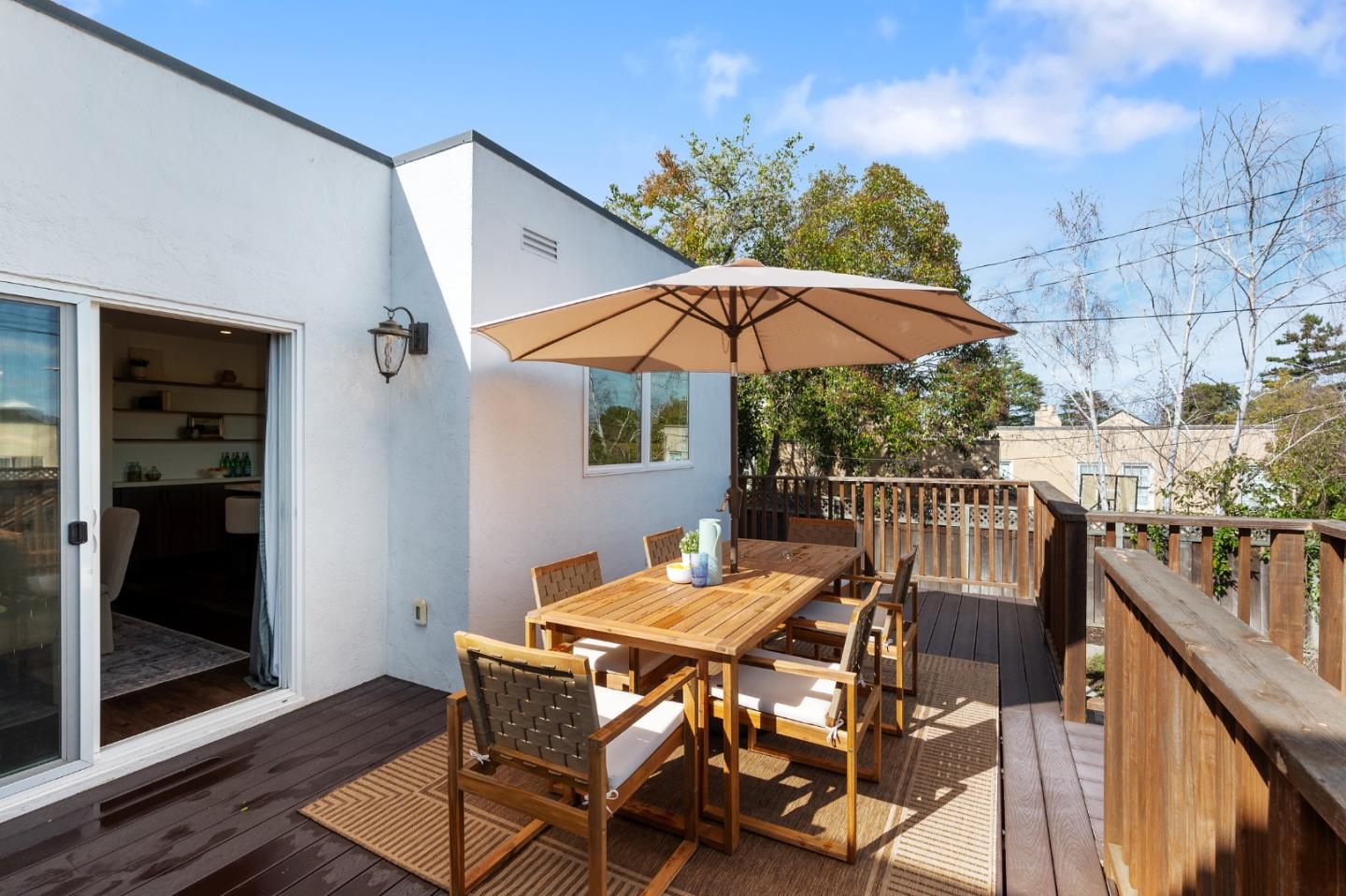 260 Willow Avenue Millbrae, CA 94030 - Photo 27 of 31 a patio with a patio table and chairs
