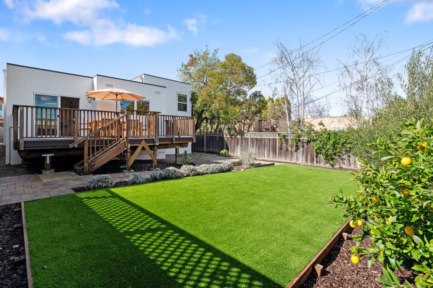 260 Willow Avenue Millbrae, CA 94030 - Photo 30 of 31 a view of a garden with a slide