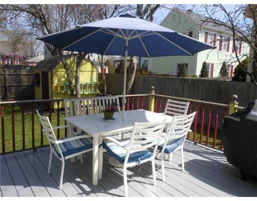 89 Malbone Road Newport, RI 02840 - Photo 17 of 20 Patio/Deck. Relax on the back deck - nice fenced yard!