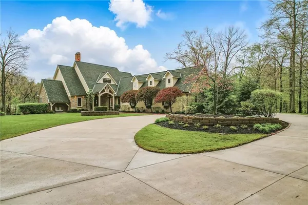 a view of a volley ball court