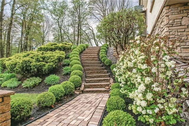 a view of outdoor space and deck