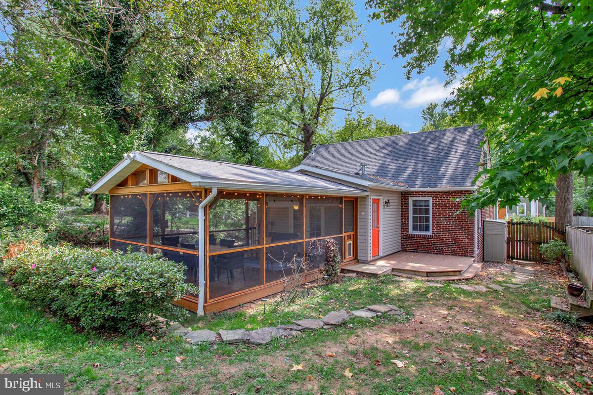 4106 Decatur Street Hyattsville, MD 20781 - Photo 38 of 50 View of the screened porch out back!
