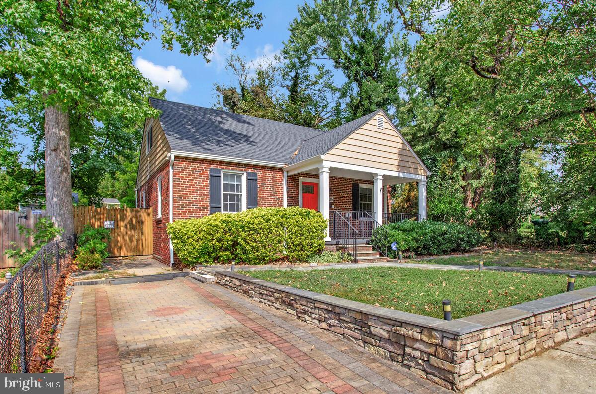 4106 Decatur Street Hyattsville, MD 20781 - Photo 47 of 50 Brick driveway and stone retaining wall