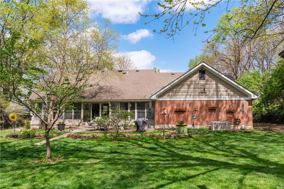 159 East Lytle 5 Points Road Springboro, OH 45066 - Photo 32 of 45 This spacious backyard with mature trees offers a serene and private outdoor living experience.