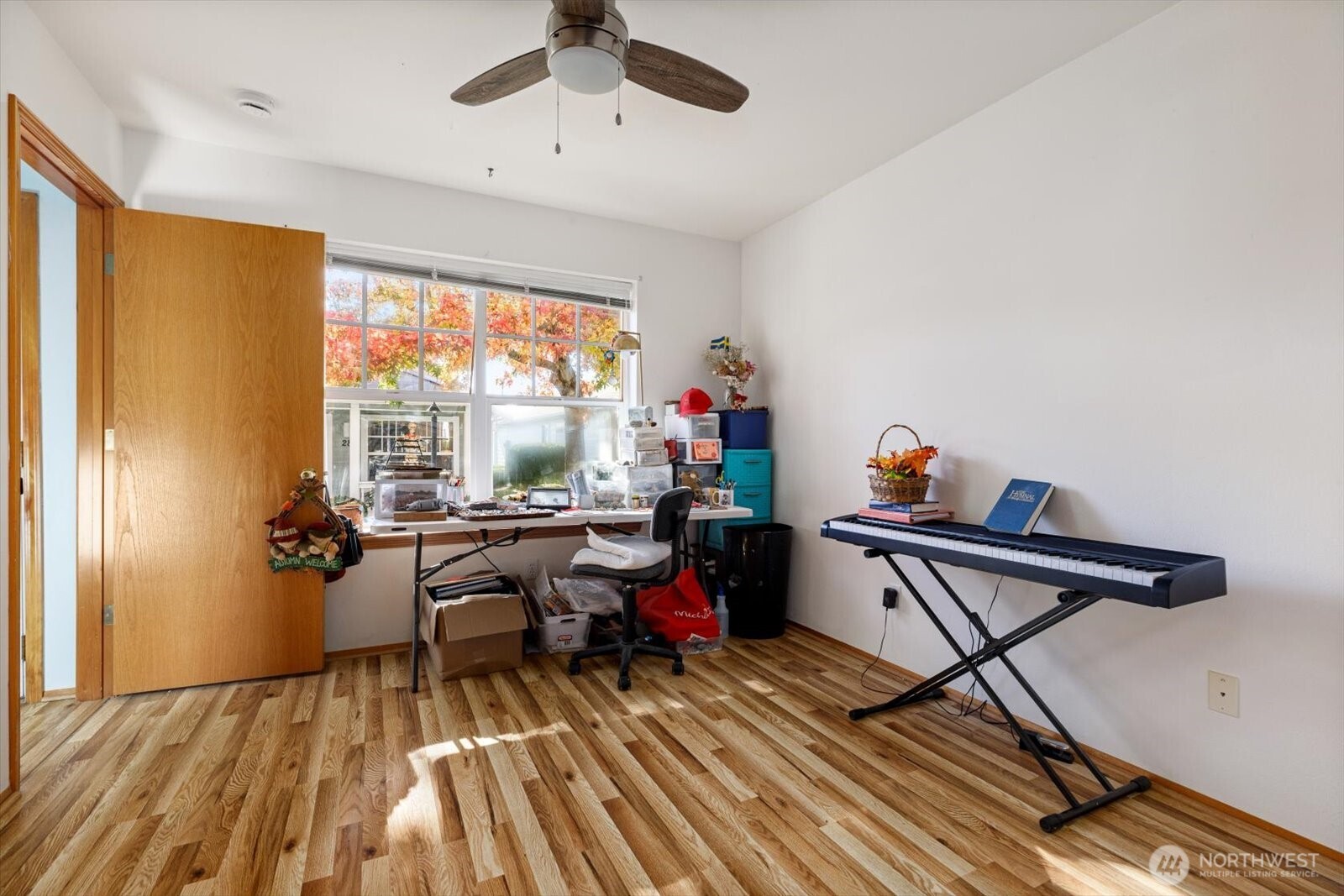 161 West Whidbey Avenue, Unit 5 Oak Harbor, WA 98277 - Photo 24 of 32 a view of a workspace with furniture window and outside view