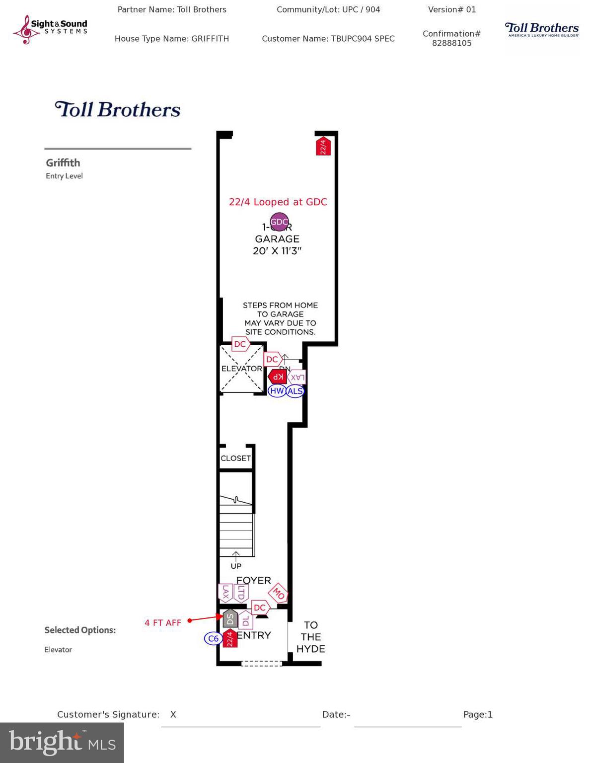 7585 Sawyer Farm Way, Unit 904 McLean, VA 22102 - Photo 37 of 40 Garage level Entry