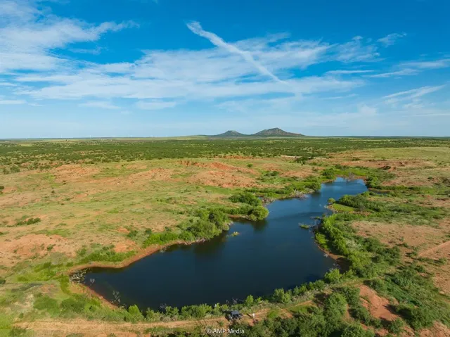 a view of an ocean and beach