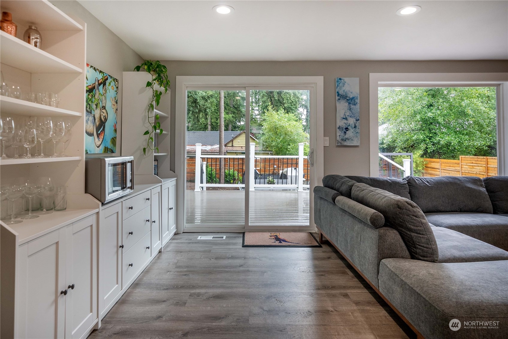 17920 91st Place Northeast Bothell, WA 98011 - Photo 12 of 39 a living room with furniture and a large window