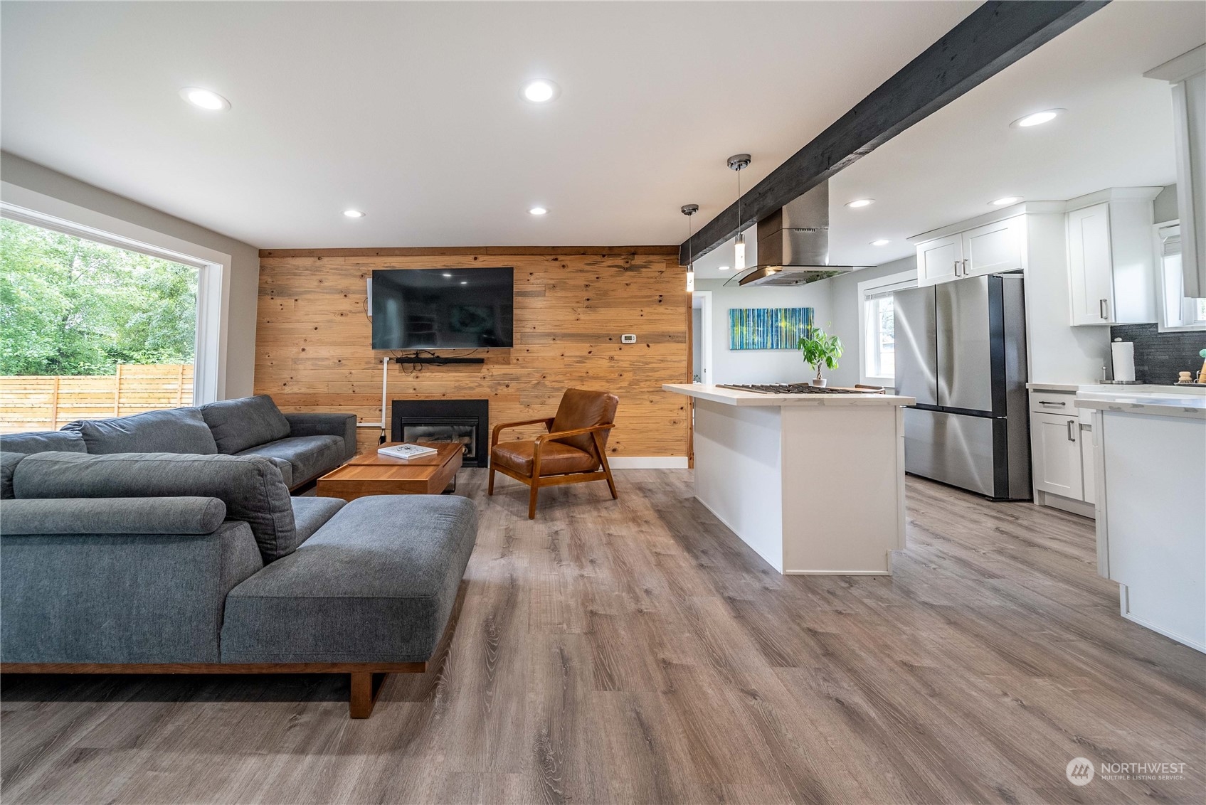 17920 91st Place Northeast Bothell, WA 98011 - Photo 13 of 39 a living room with furniture and a flat screen tv