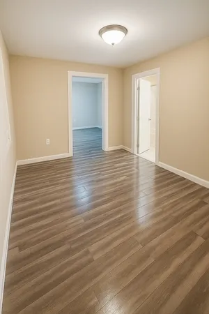 wooden floor in an empty room