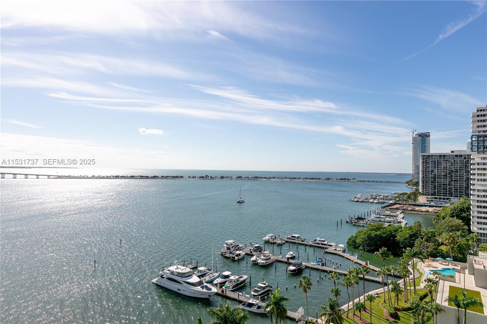 1541 Brickell Avenue, Unit C1507 Miami, FL 33129 - Photo 42 of 69 a view of a terrace with sitting area