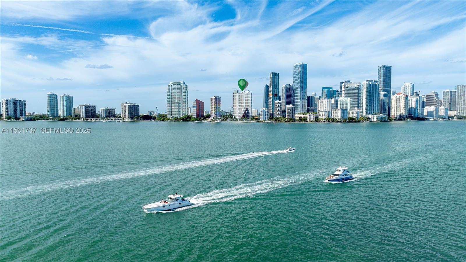 1541 Brickell Avenue, Unit C1507 Miami, FL 33129 - Photo 51 of 69 a lake view with a big yard