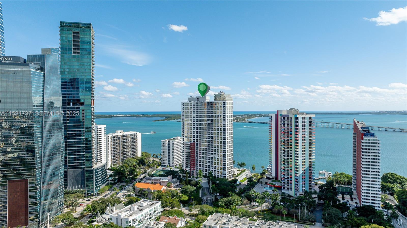 1541 Brickell Avenue, Unit C1507 Miami, FL 33129 - Photo 58 of 69 a view of a city with tall buildings