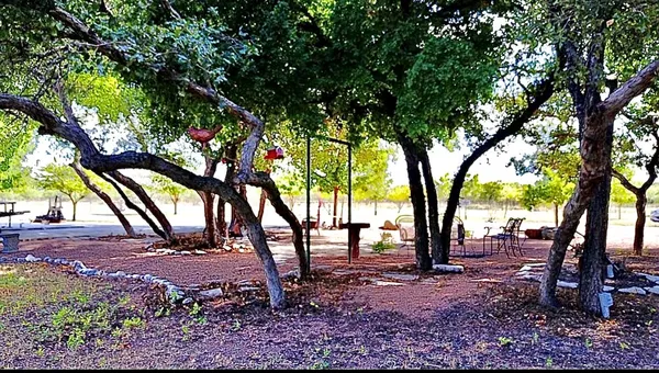 a view of outdoor space with trees