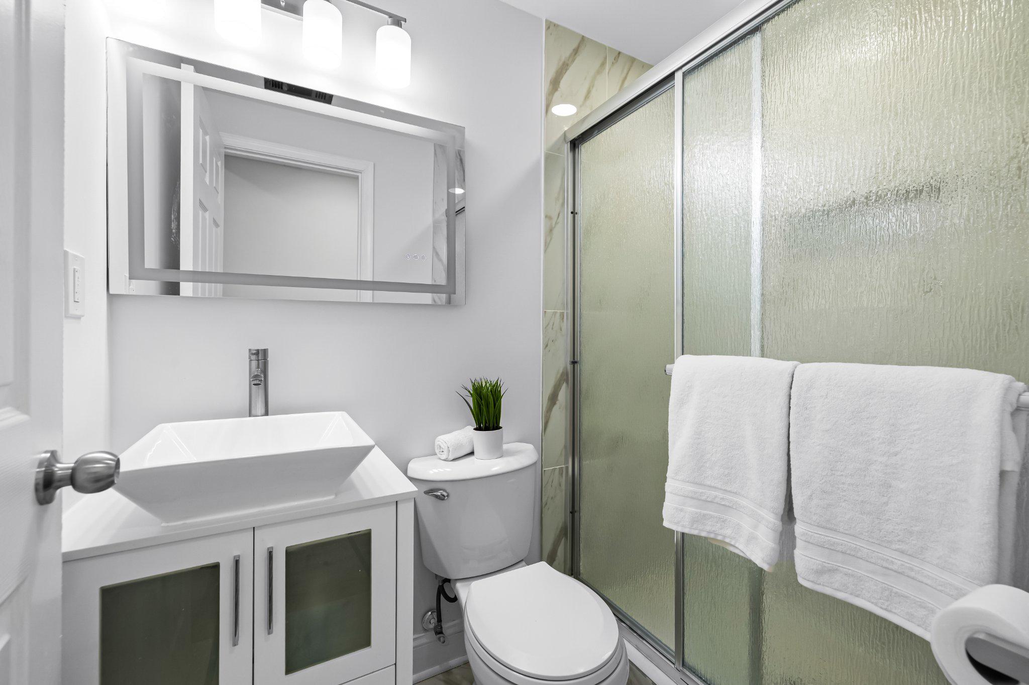 1225 Patapsco Street Baltimore, MD 21230 - Photo 7 of 21 a bathroom with a toilet a sink and a mirror