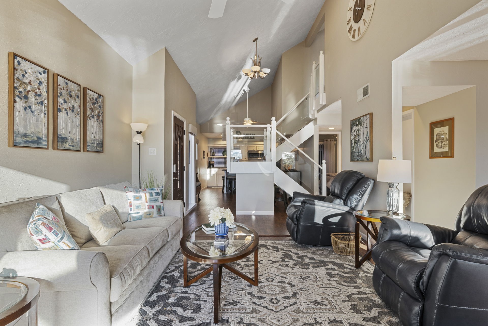 659 Davis Road League City, TX 77573 - Photo 8 of 34 a living room with furniture and wooden floor
