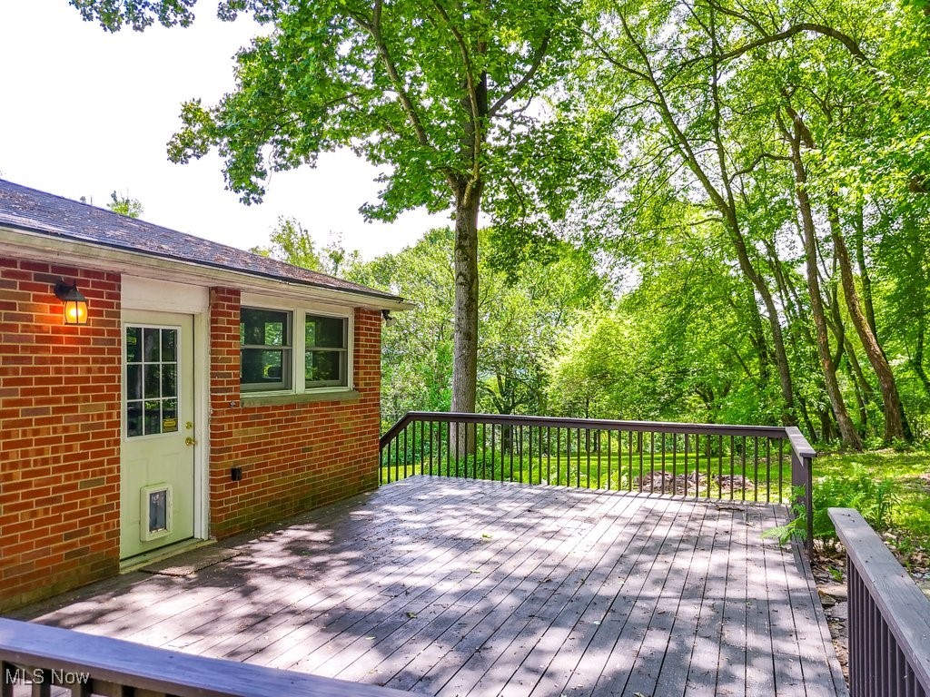 12802 Clinton Road Doylestown, OH 44230 - Photo 7 of 49 View of deck