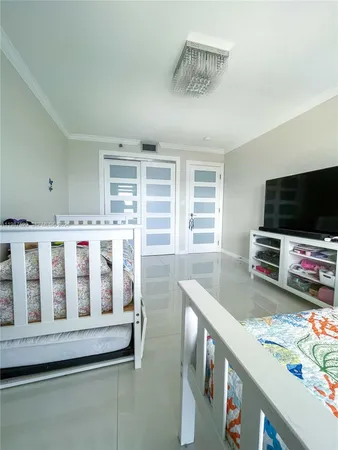 a kitchen that has a stove and a microwave