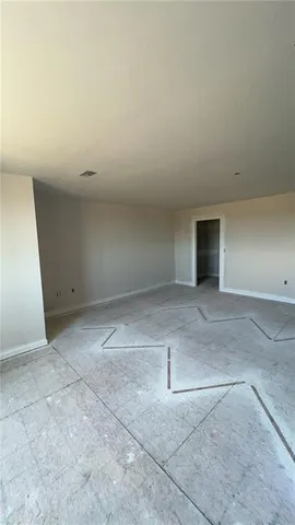 a view of an empty space