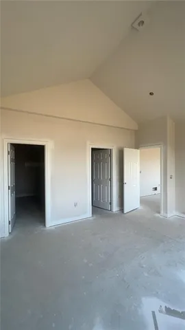 a view of empty room