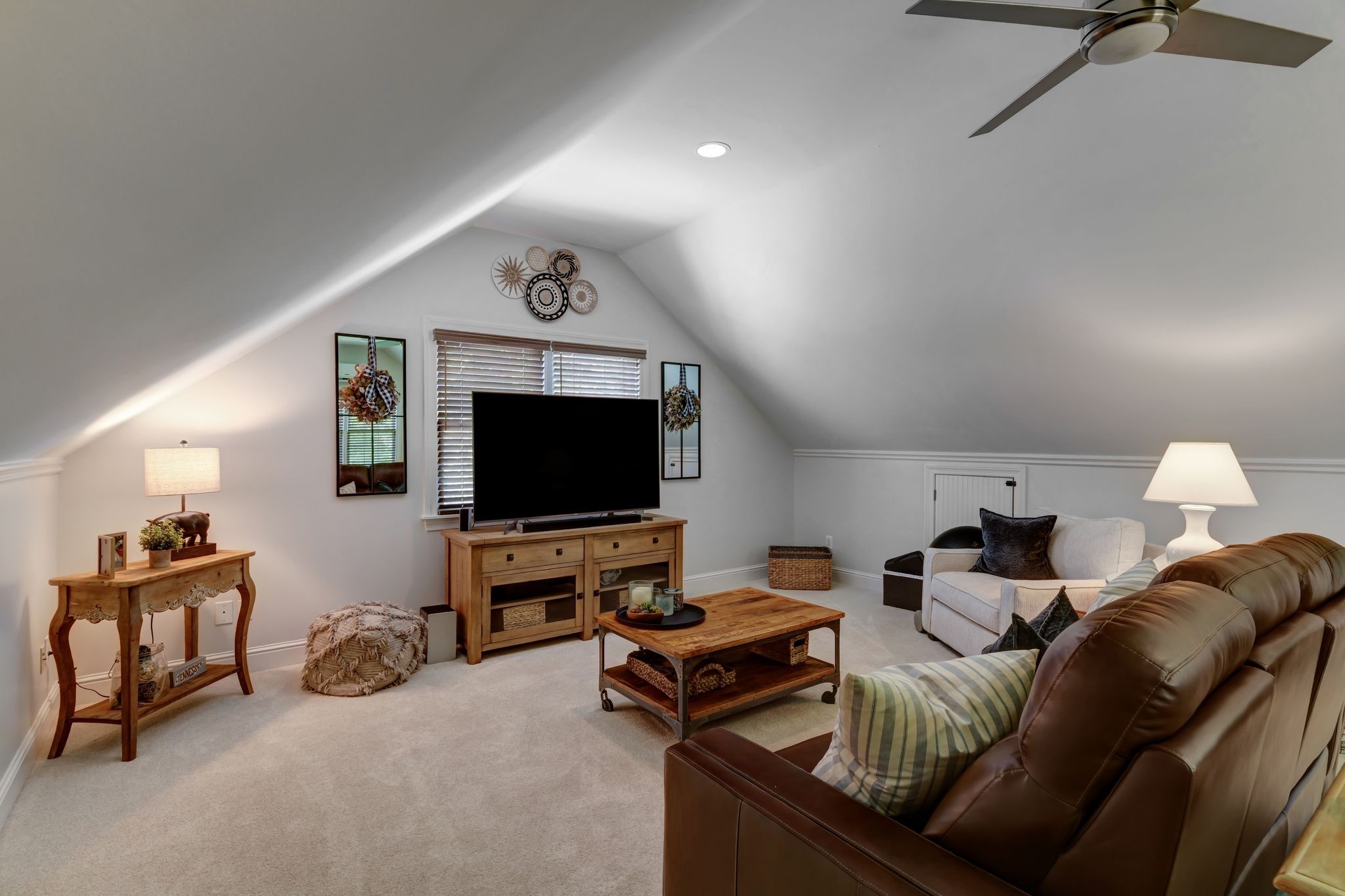 1605 Big Springs Road Lebanon, TN 37087 - Photo 38 of 65 a living room with furniture and a flat screen tv