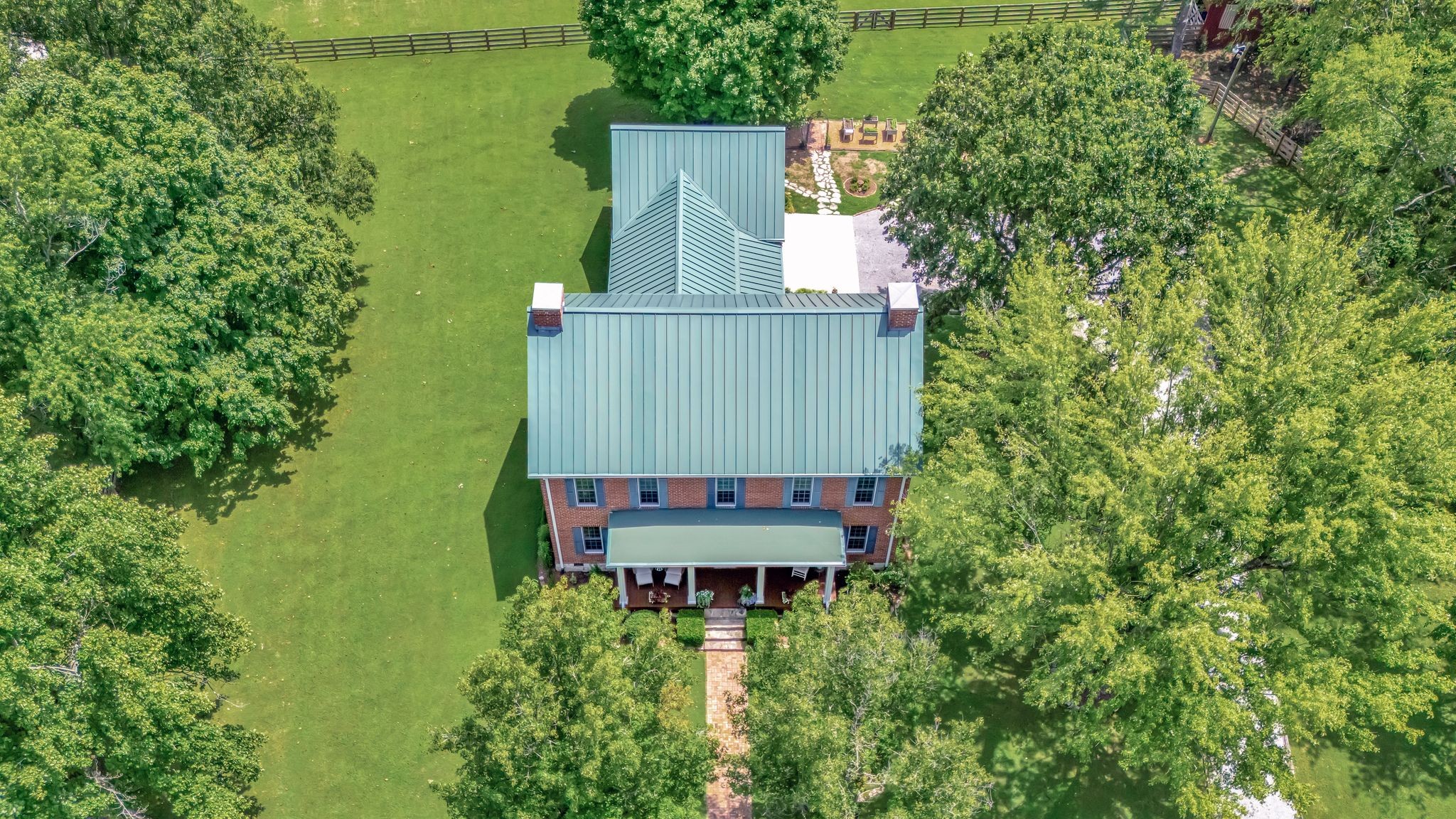 1605 Big Springs Road Lebanon, TN 37087 - Photo 42 of 65 an aerial view of a house with a yard basket ball court and outdoor seating