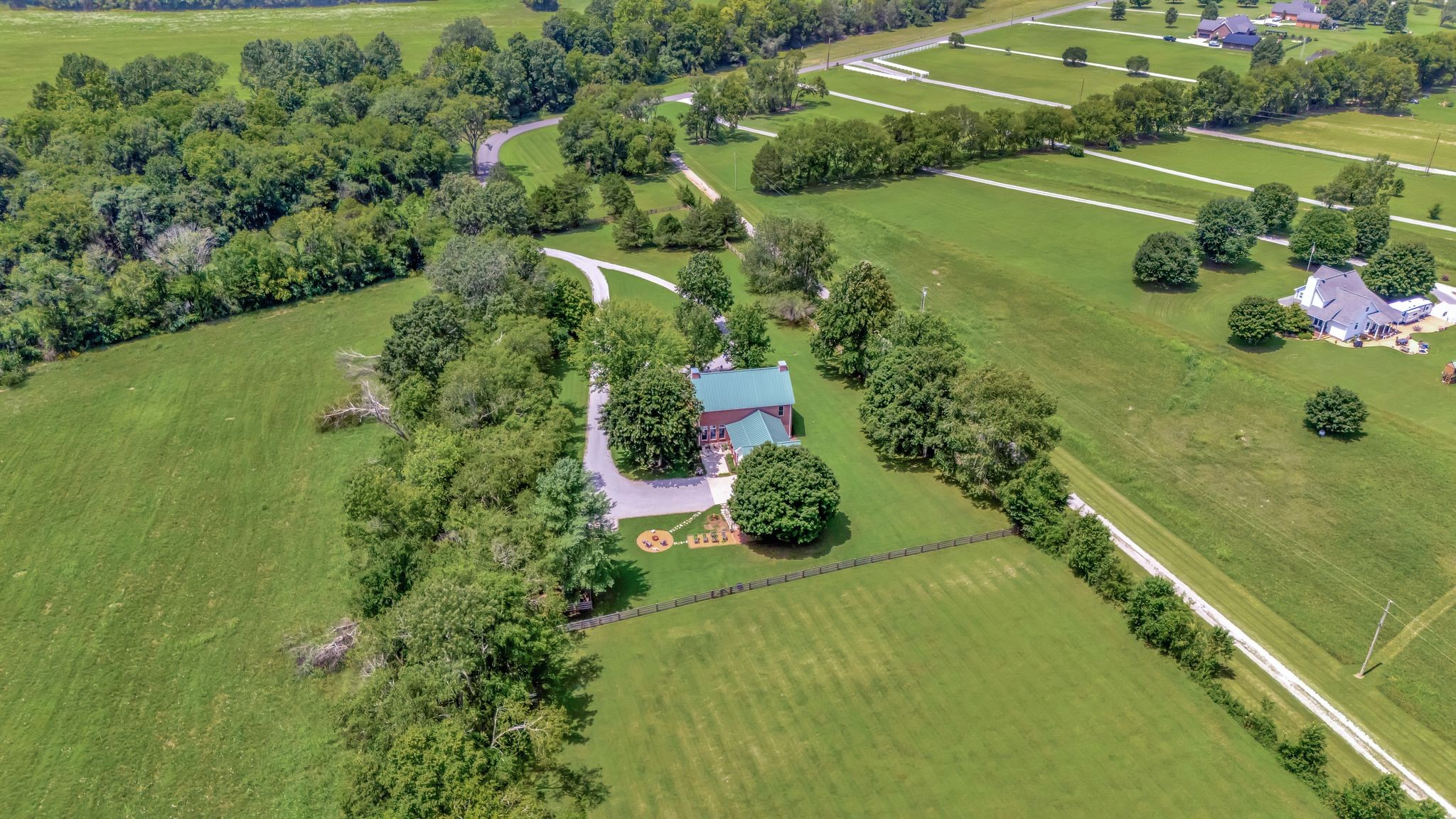 1605 Big Springs Road Lebanon, TN 37087 - Photo 63 of 65 an aerial view of a residential houses with outdoor space and trees all around