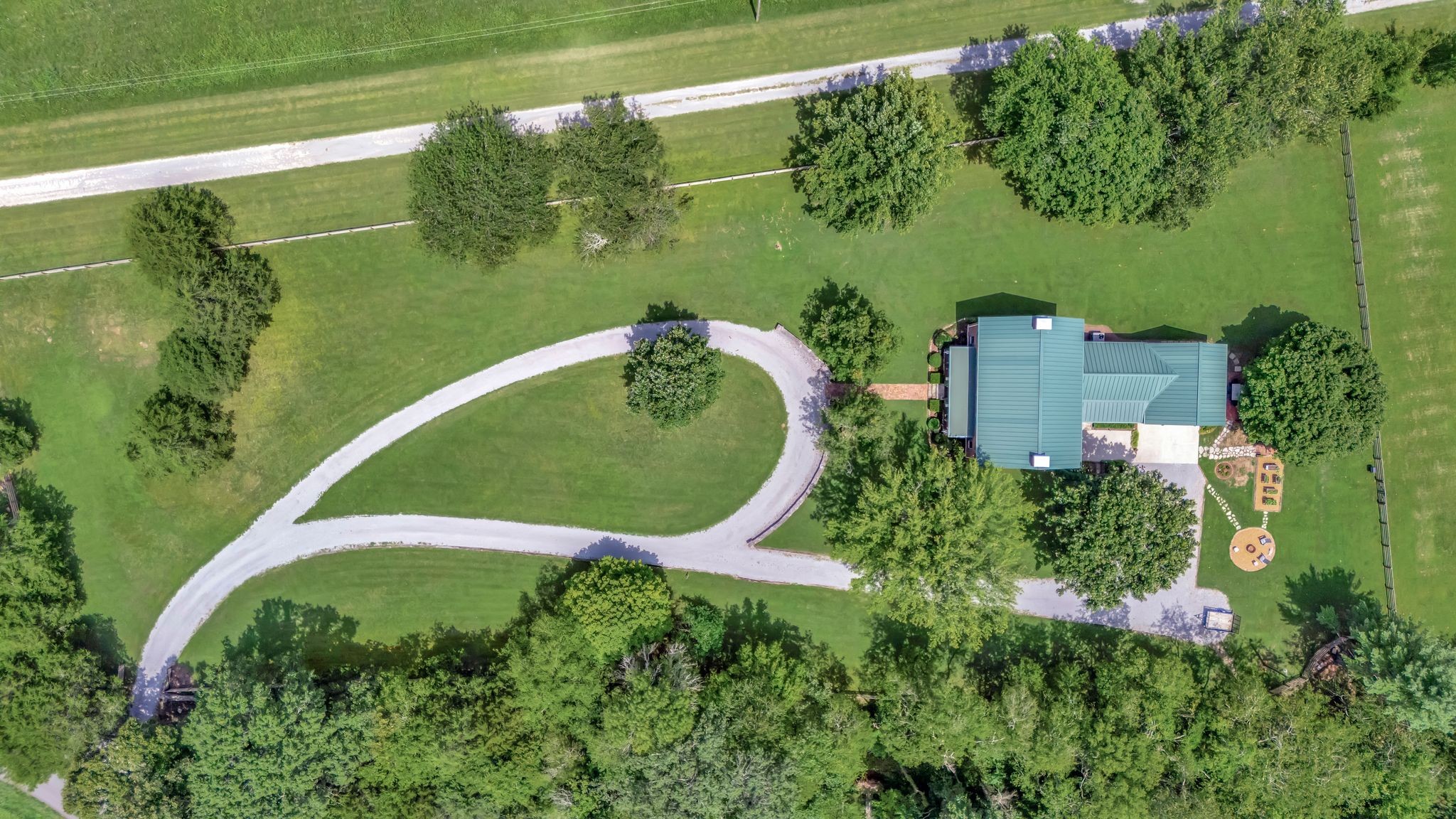 1605 Big Springs Road Lebanon, TN 37087 - Photo 64 of 65 an aerial view of a house having swimming pool having outdoor seating