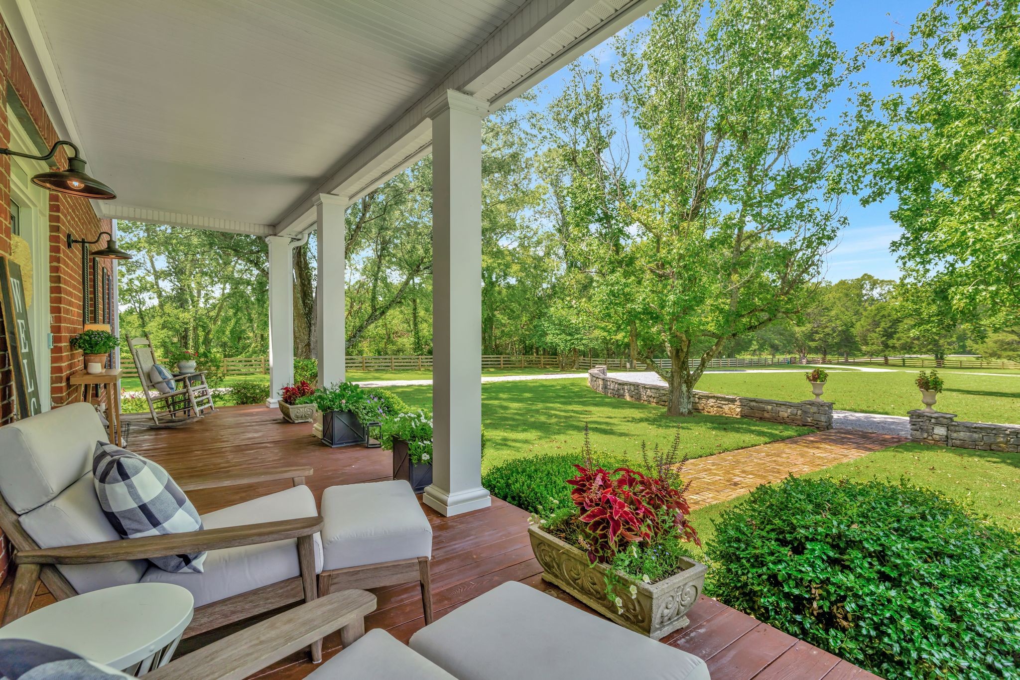 1605 Big Springs Road Lebanon, TN 37087 - Photo 7 of 65 a house view with a sitting space and garden view