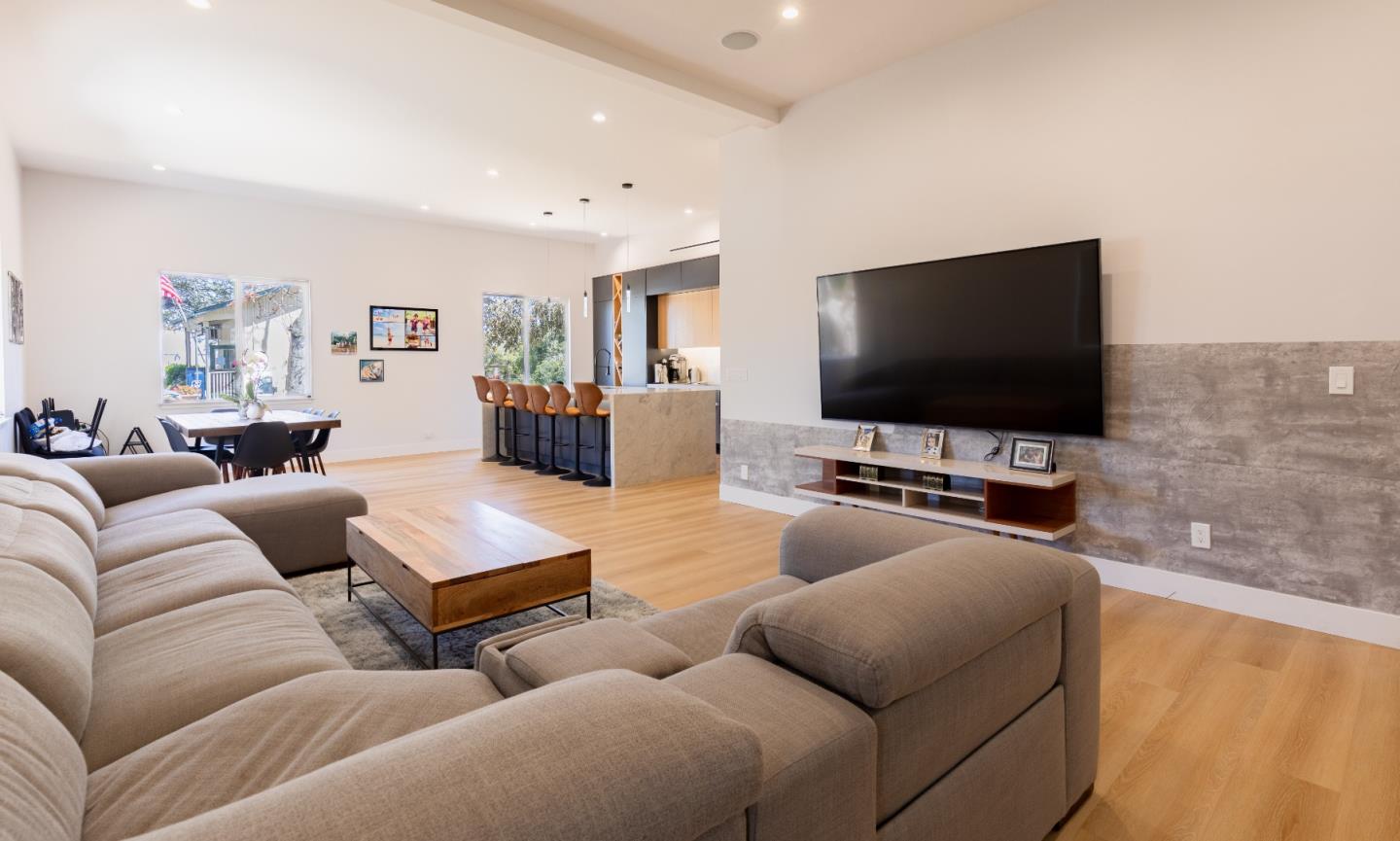 21446 Broadway Road Los Gatos, CA 95033 - Photo 14 of 32 a living room with furniture and a flat screen tv
