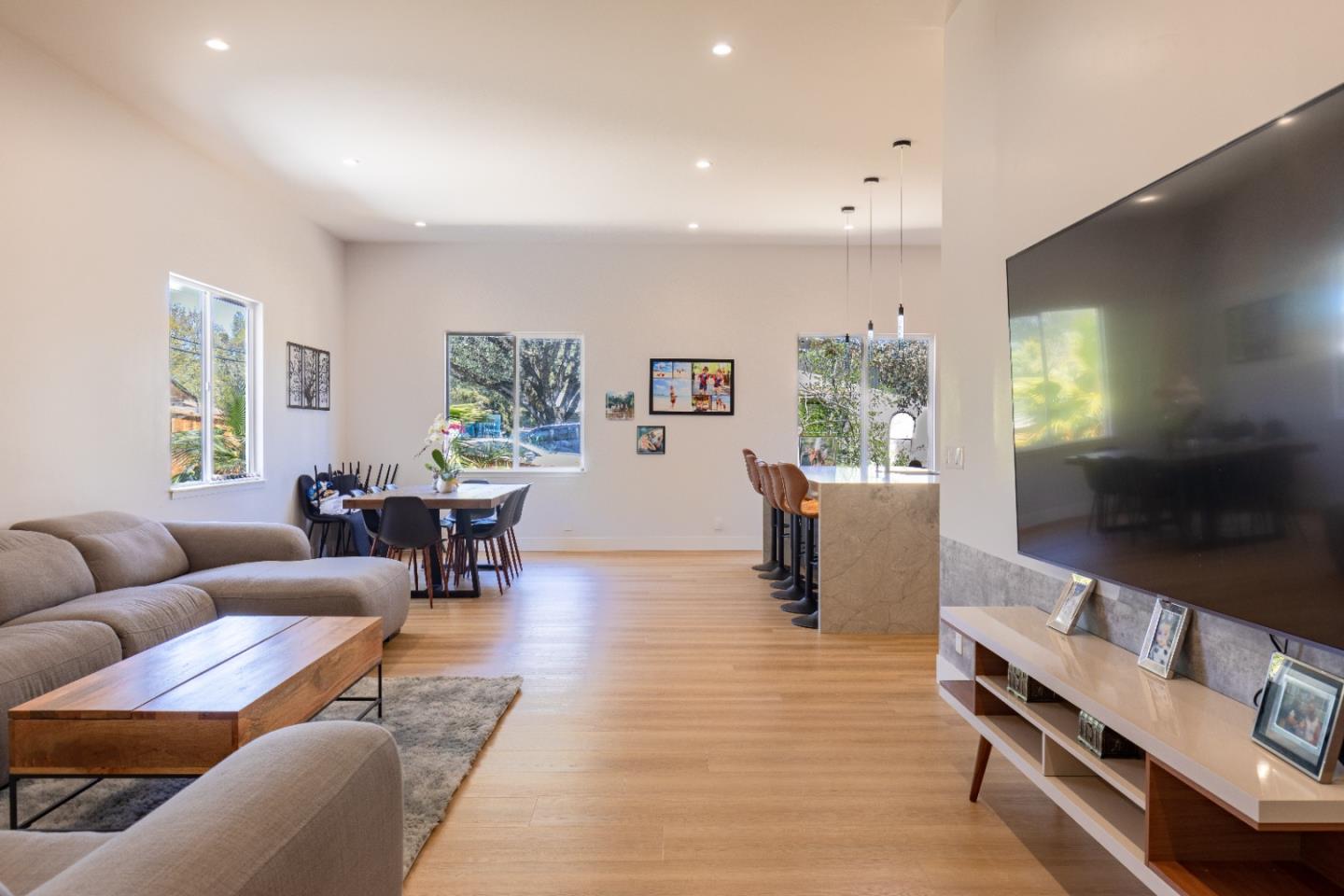 21446 Broadway Road Los Gatos, CA 95033 - Photo 15 of 32 a living room with furniture and a flat screen tv