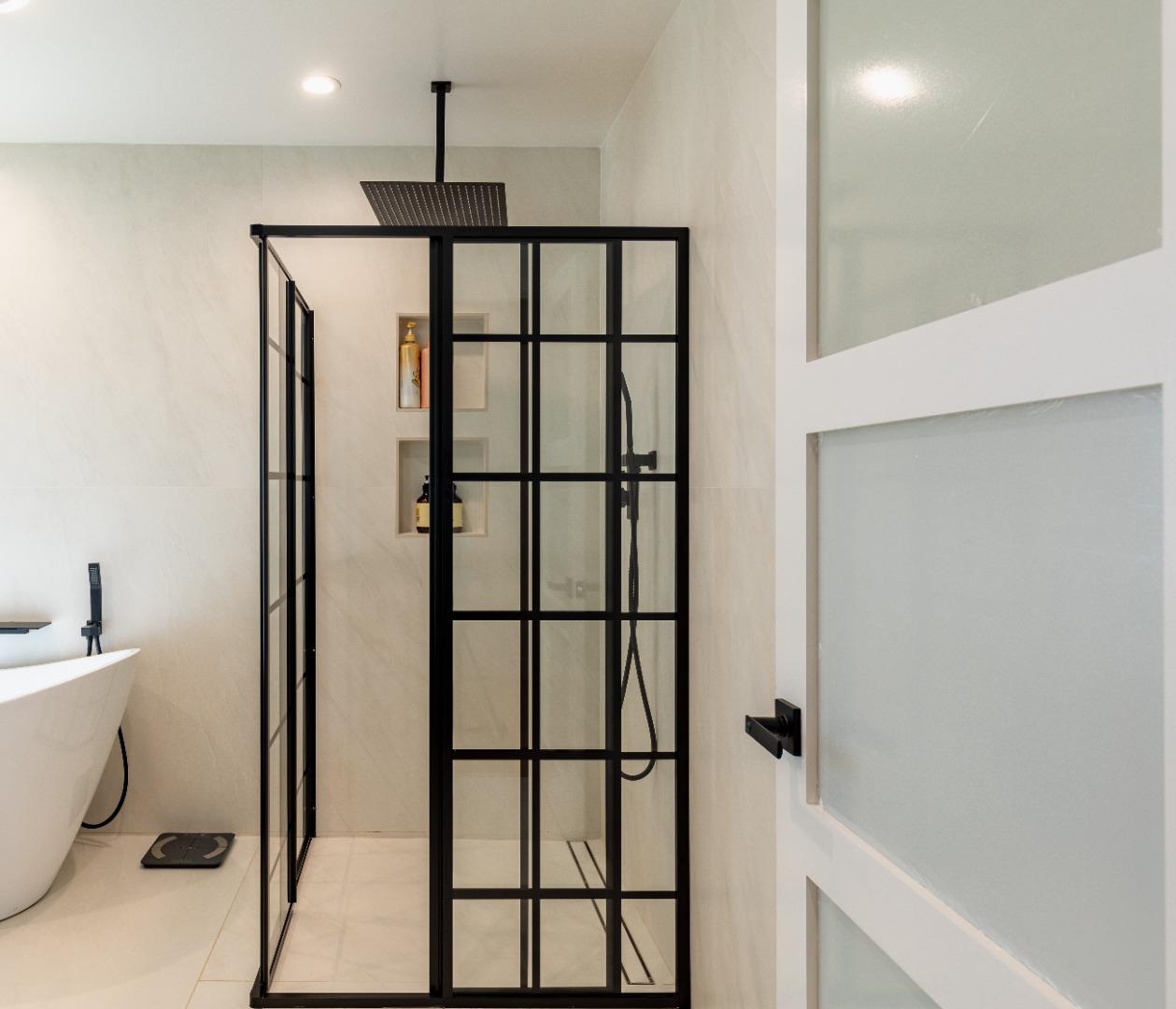 21446 Broadway Road Los Gatos, CA 95033 - Photo 16 of 32 a bathroom with a shower a toilet and sink