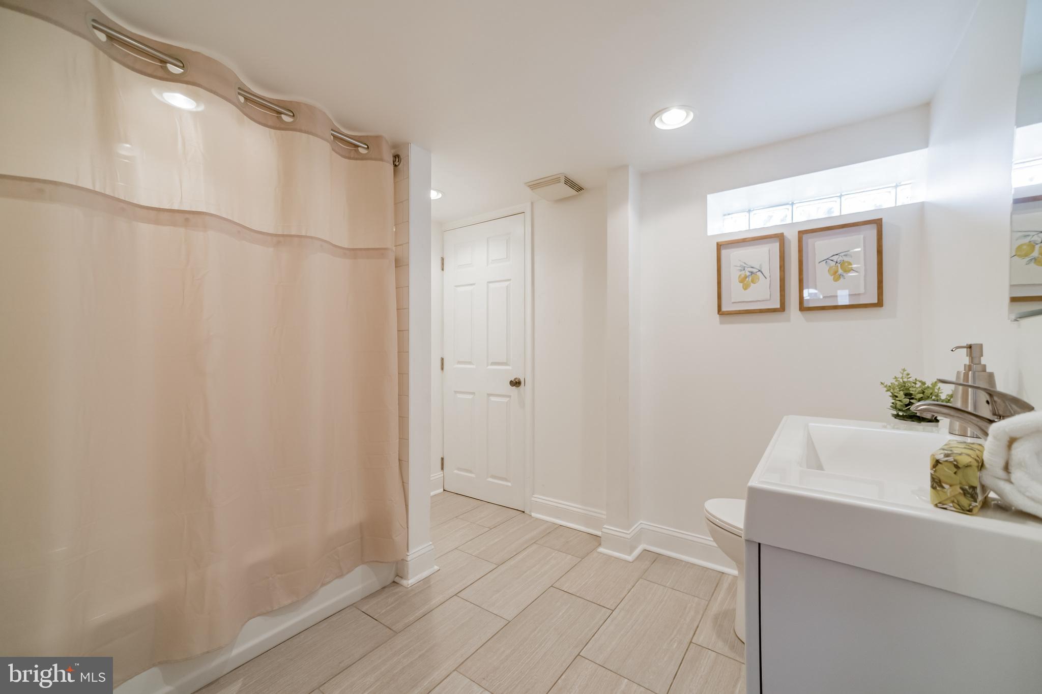137 St Laurence Road Upper Darby, PA 19082 - Photo 26 of 30 Fully renovated basement bathroom
