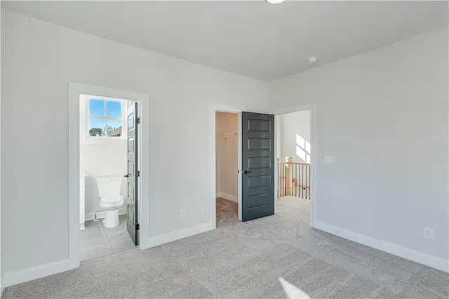 a view of a walk in closet