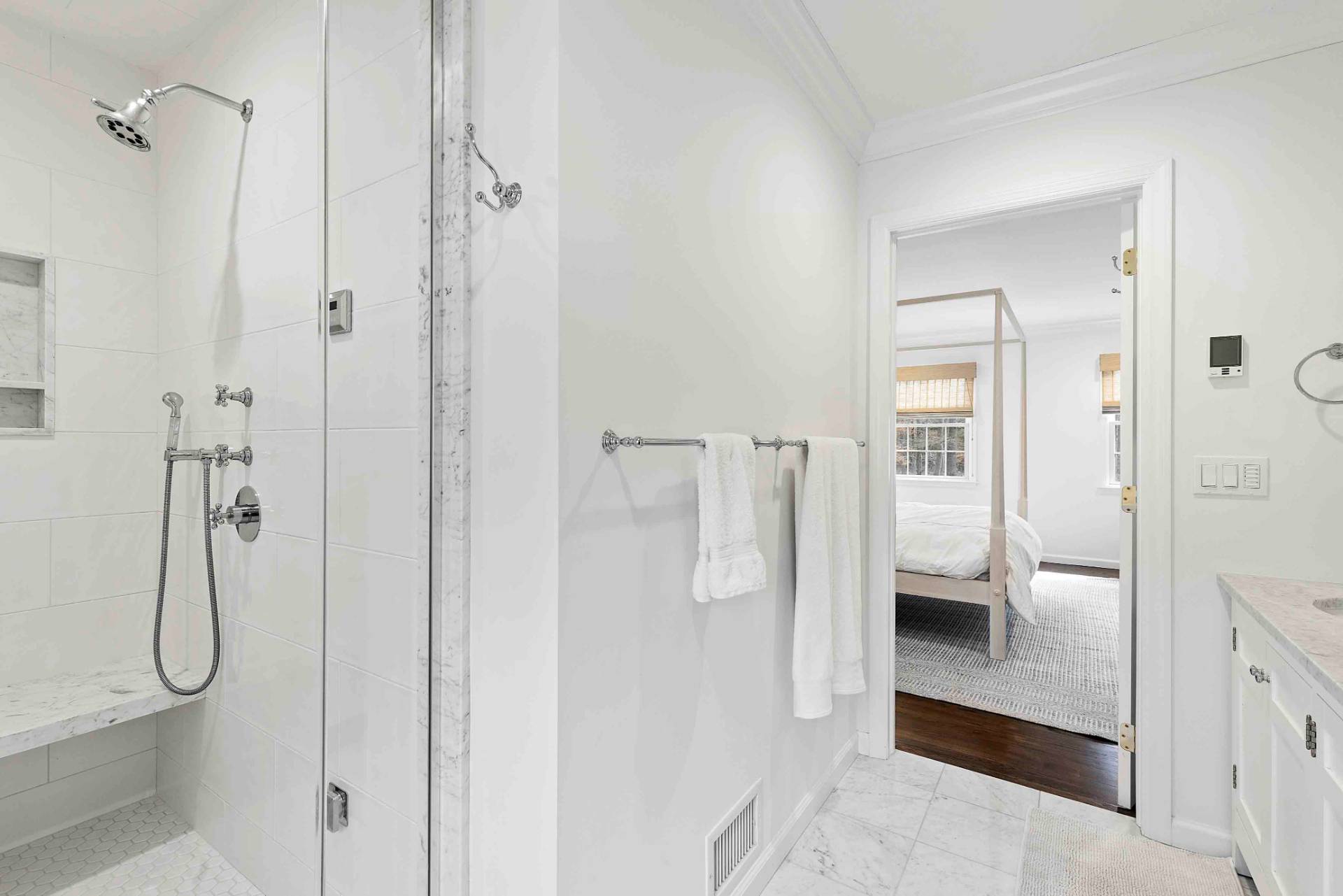 37 Foster Road Quogue, NY 11959 - Photo 6 of 11 a en suite bathroom with a shower