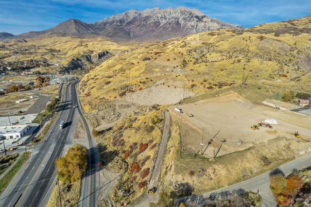 5600 North Canyon Road Provo, UT 84604 - Photo 18 of 20 Aerial view of property's location featuring a mountainous background