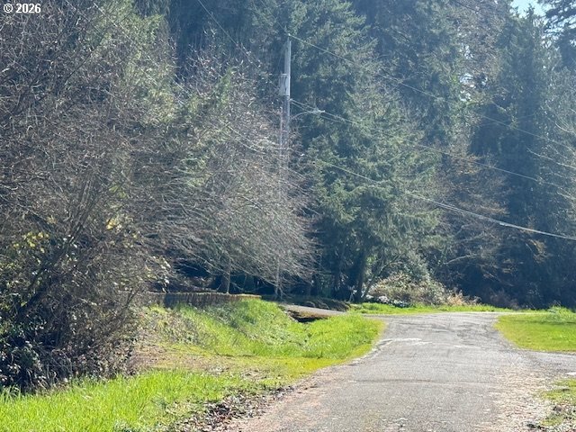 East 2nd To W 1st Street Rainier, OR 97048 - Photo 7 of 7 a view of backyard with swimming pool