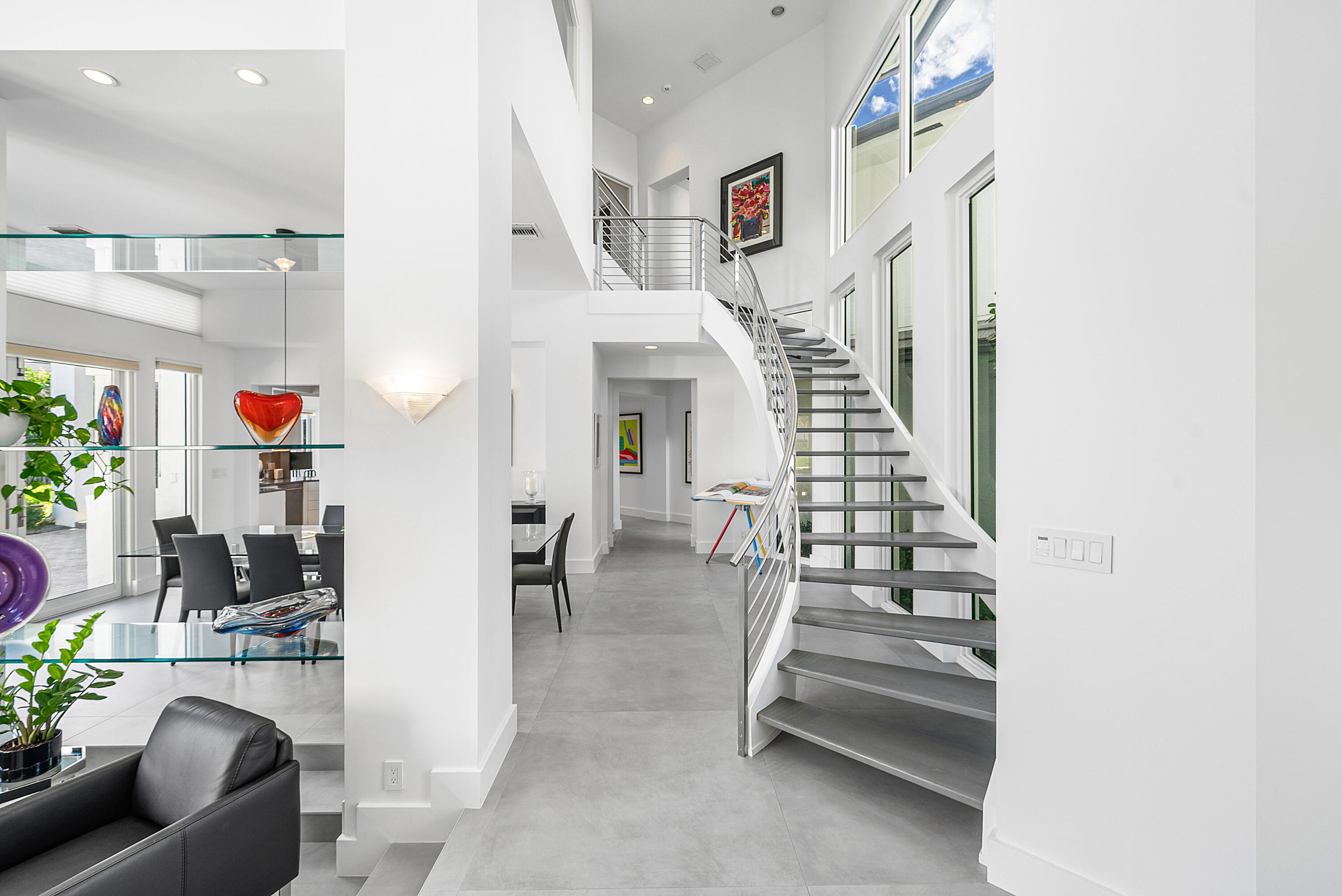 3710 Northwest 53rd Street Boca Raton, FL 33496 - Photo 24 of 42 a view of entryway and hall