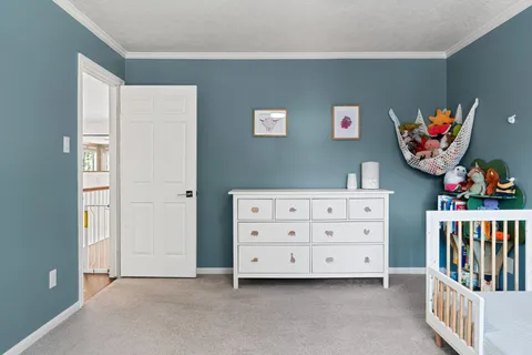 a view of a livingroom with toys