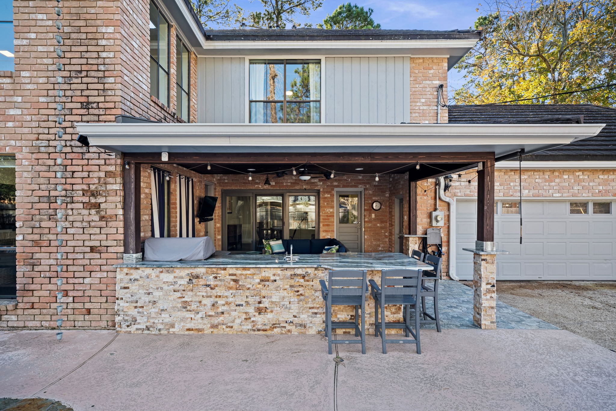 9410 Windrush Drive Spring, TX 77379 - Photo 46 of 50 a view of house with outdoor space and porch
