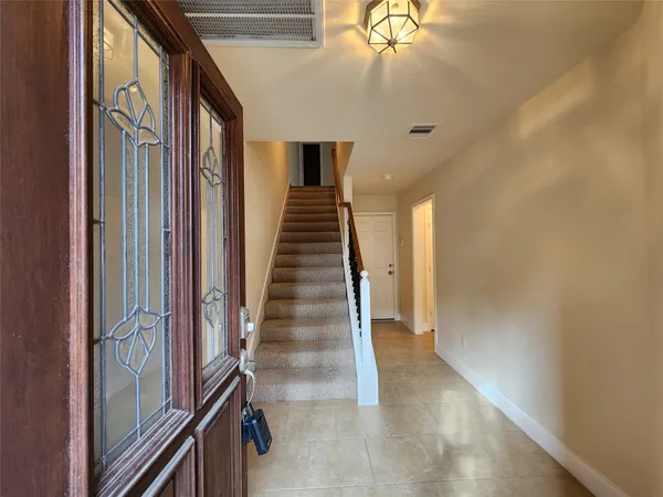 a view of an entryway