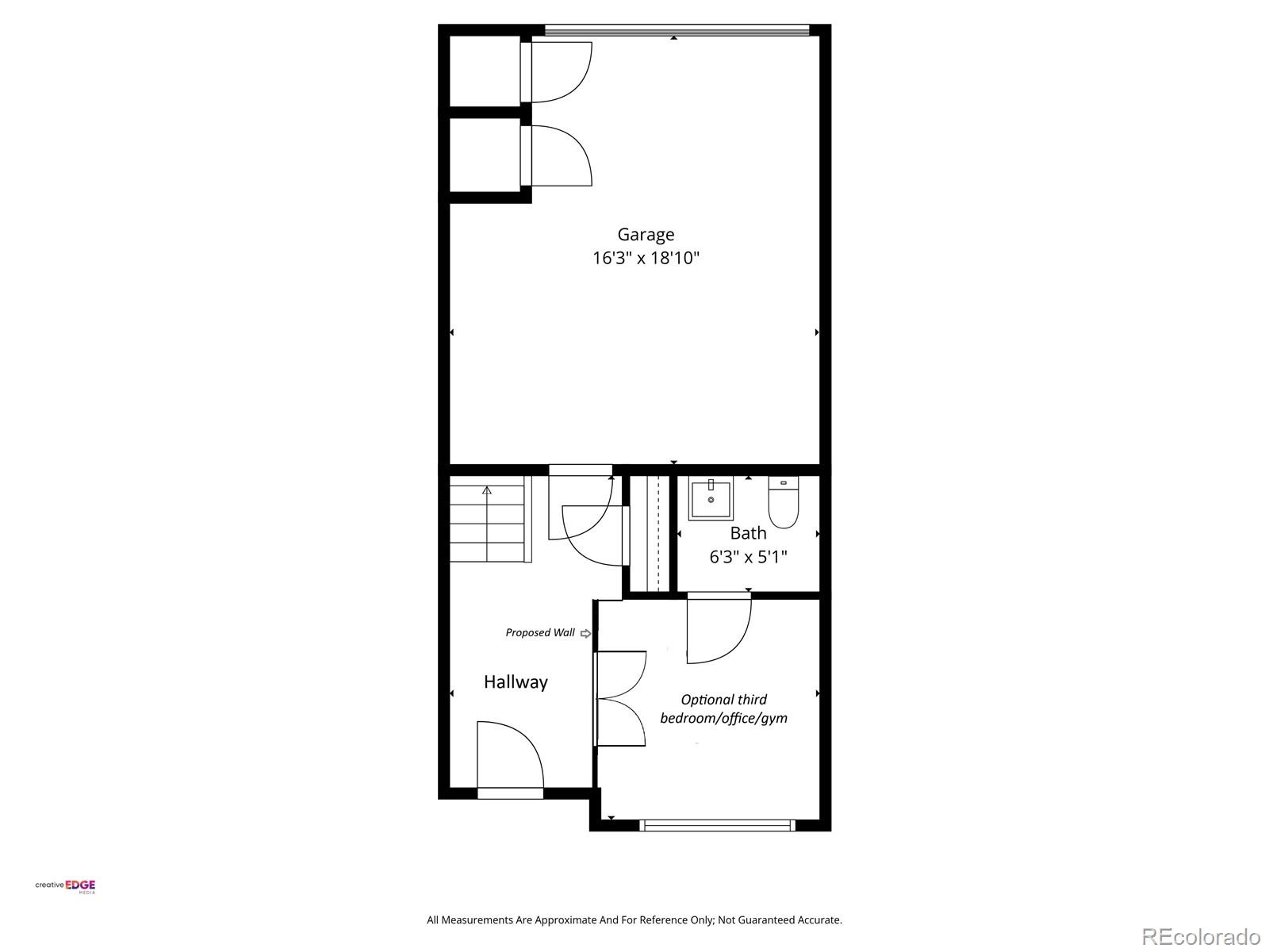 516 24th Street Denver, CO 80205 - Photo 26 of 42 a picture of a bench in front of a wall