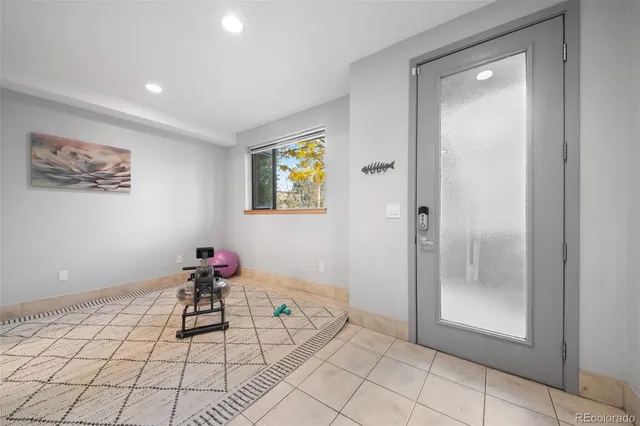 a front view of a multi story residential apartment building