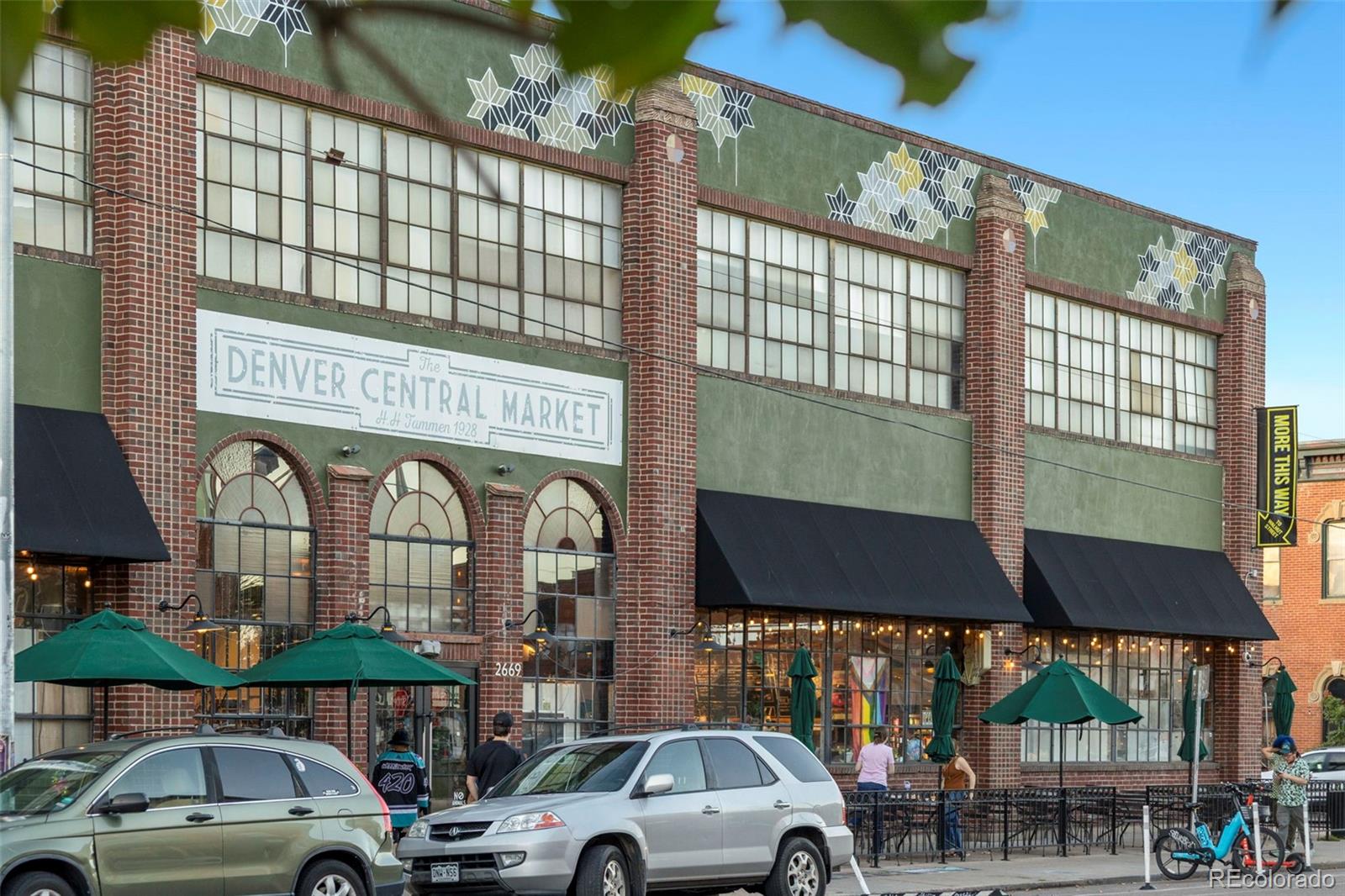 516 24th Street Denver, CO 80205 - Photo 37 of 42 a view of a car parked in front of a building