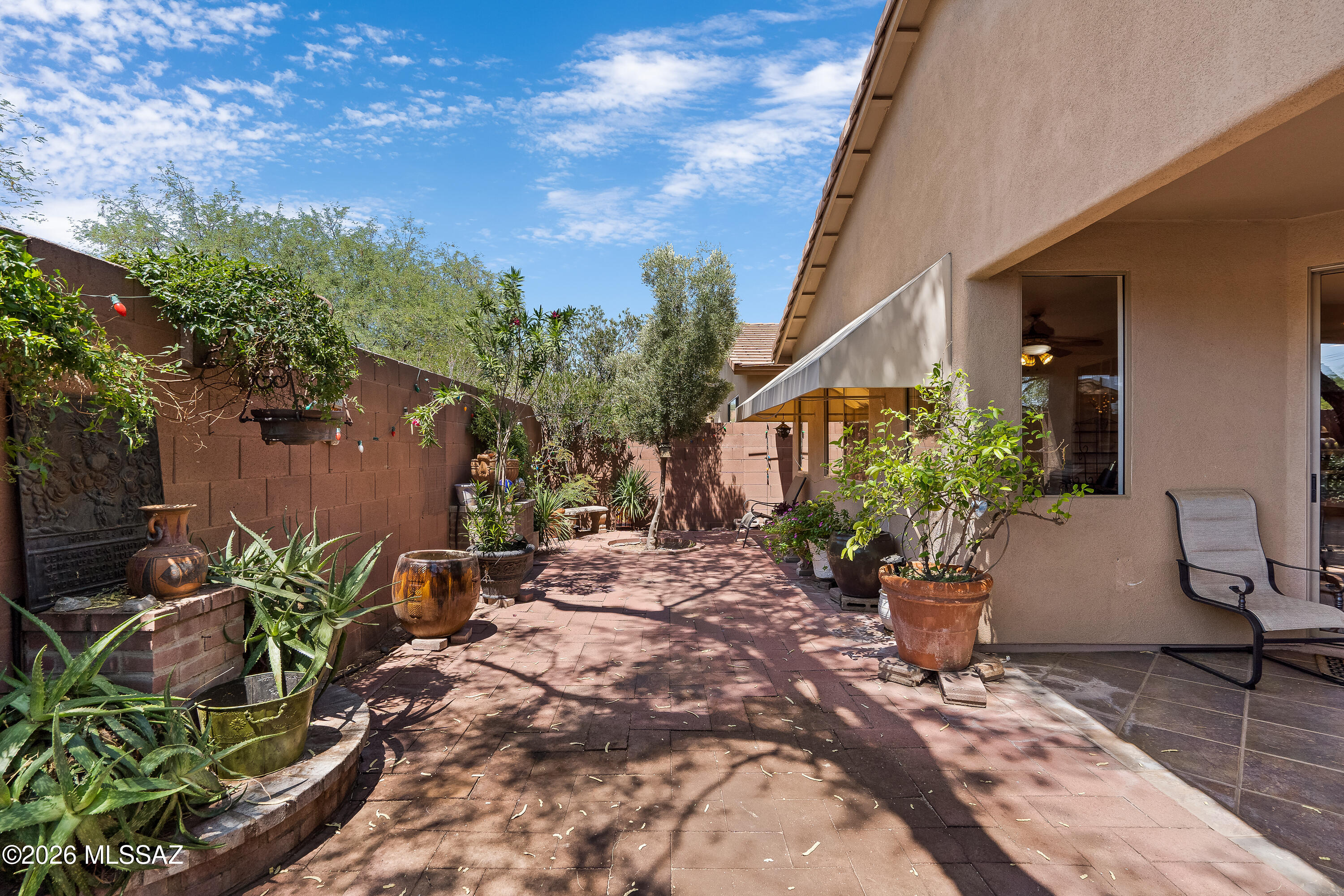3396 North Camino Rio Colorado Tucson, AZ 85712 - Photo 24 of 32 a view of a backyard with sitting area