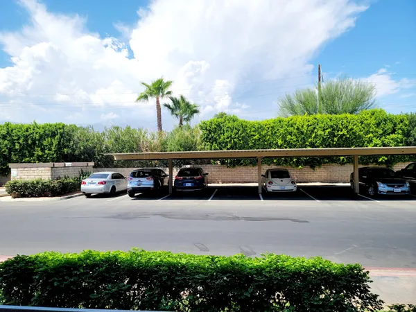 a car parked on the side of the road