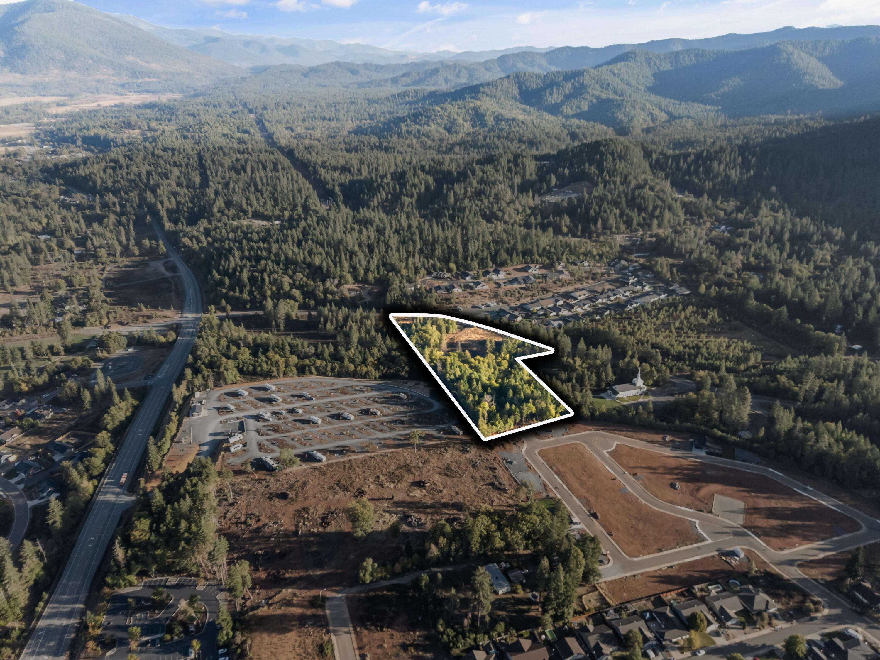 Laurel Road, Unit TL 200 Cave Junction, OR 97523 - Photo 5 of 28 _Corner of Laurel Rd and Redweood Hwy -