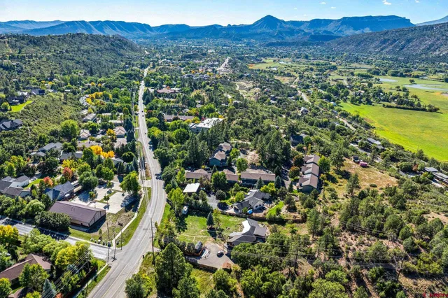 a view of a house with a lake view