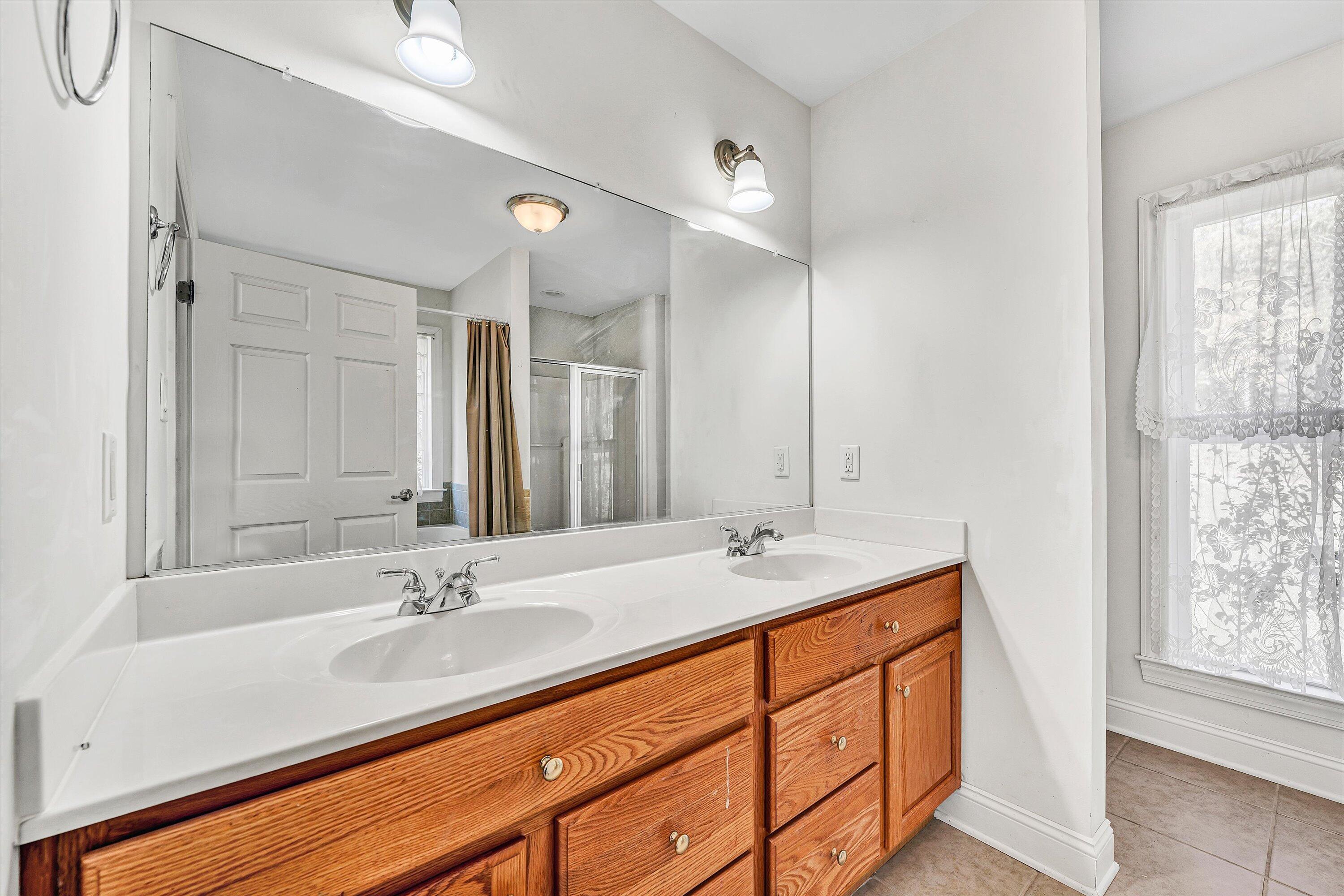 401 Piney Ridge Road Covington, VA 24426 - Photo 25 of 83 a bathroom with a sink double vanity and a mirror